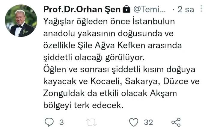 Meteoroloji, AFAD, AKOM ve Valilikten peş peşe uyarılar: İstanbul'u sağanak kuvvetli vuracak, turuncu alarm verildi (11 Ağustos hava durumu raporu)