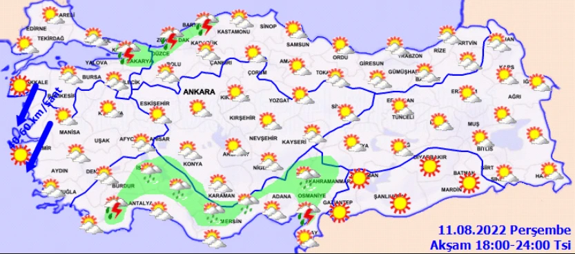 Meteoroloji, AFAD, AKOM ve Valilikten peş peşe uyarılar: İstanbul'u sağanak kuvvetli vuracak, turuncu alarm verildi (11 Ağustos hava durumu raporu)