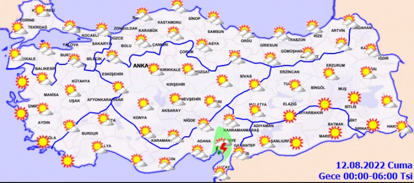 Meteoroloji, AFAD, AKOM ve Valilikten peş peşe uyarılar: İstanbul'u sağanak kuvvetli vuracak, turuncu alarm verildi (11 Ağustos hava durumu raporu)