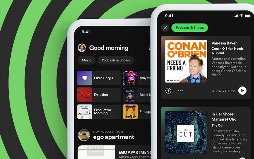 Spotify, mobil cihazlar için yeni ana sayfa güncellemesini kullanıma sundu