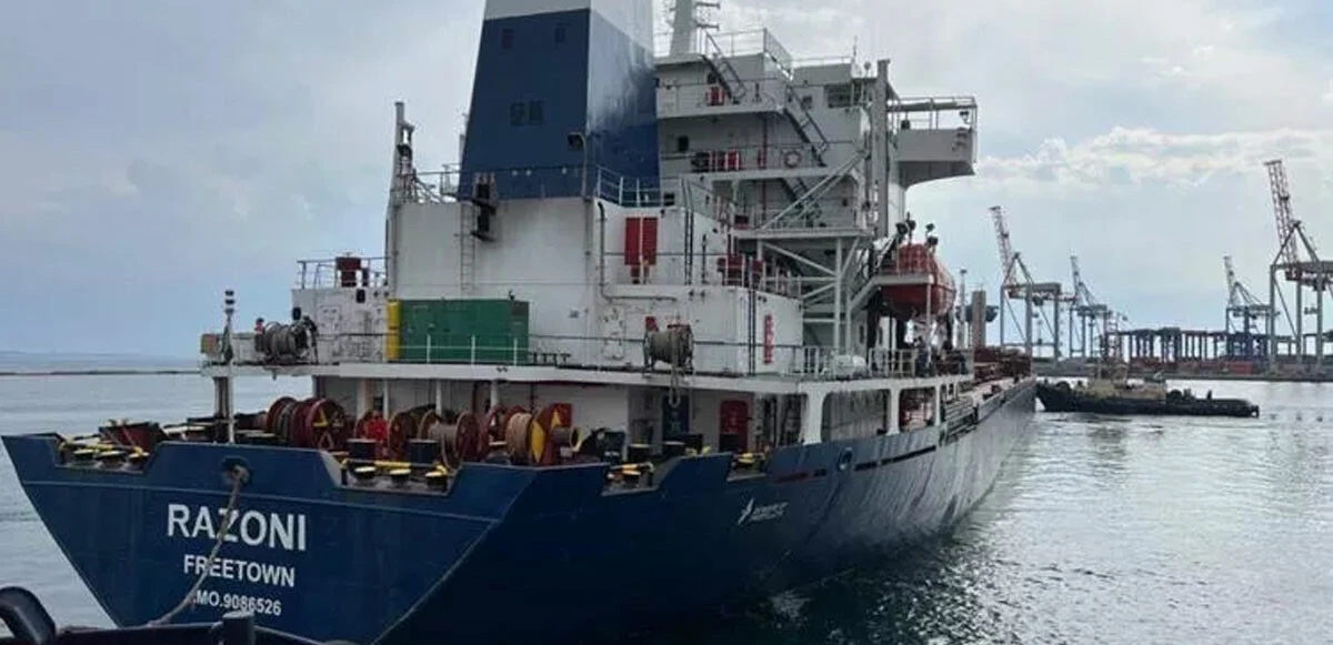 Ukrayna'dan yola çıkan ilk tahıl gemisini Lübnan reddetti! Sebebi: Gecikme