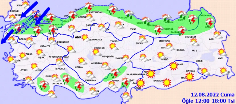Kara bulutlar Marmara'yı terk etti mi? Meteoroloji uyardı: Güneşe aldanmayın, geri gelecek (12 Ağustos hava durumu)