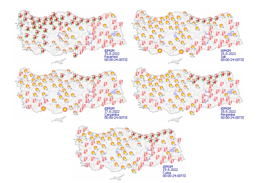 Meteoroloji, AKOM, Valiliklerden uyarılar peş peşe geldi! Ankara ve İstanbul'da alarm verildi: Sel ve su baskınlarına dikkat (15 Ağustos hava durumu)
