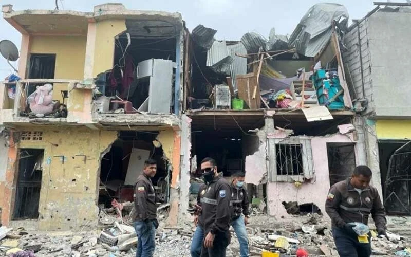 Ekvador’da şiddetli patlama: 5 ölü, 16 yaralı