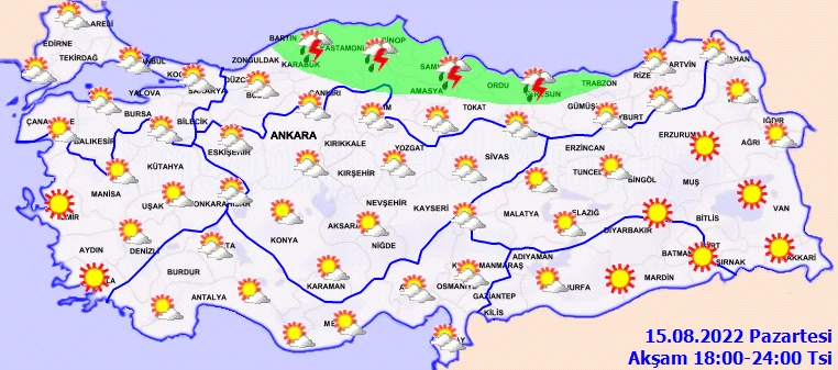 Sıcaklara kısa bir ara! Meteoroloji'den 17 ile sarı kodlu uyarı: Sel, su baskını, dolu, hortum...