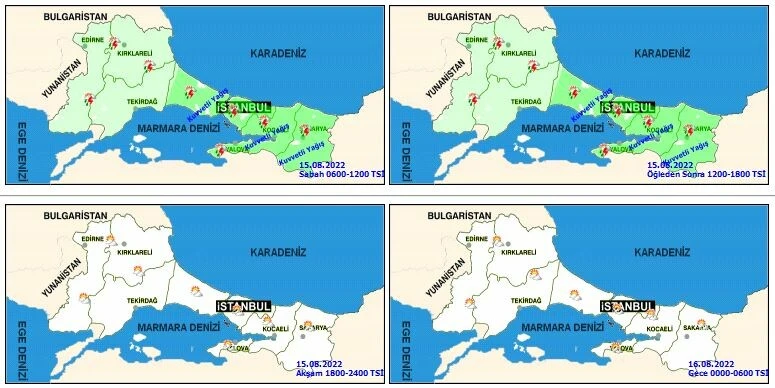 Sıcaklara kısa bir ara! Meteoroloji'den 17 ile sarı kodlu uyarı: Sel, su baskını, dolu, hortum...