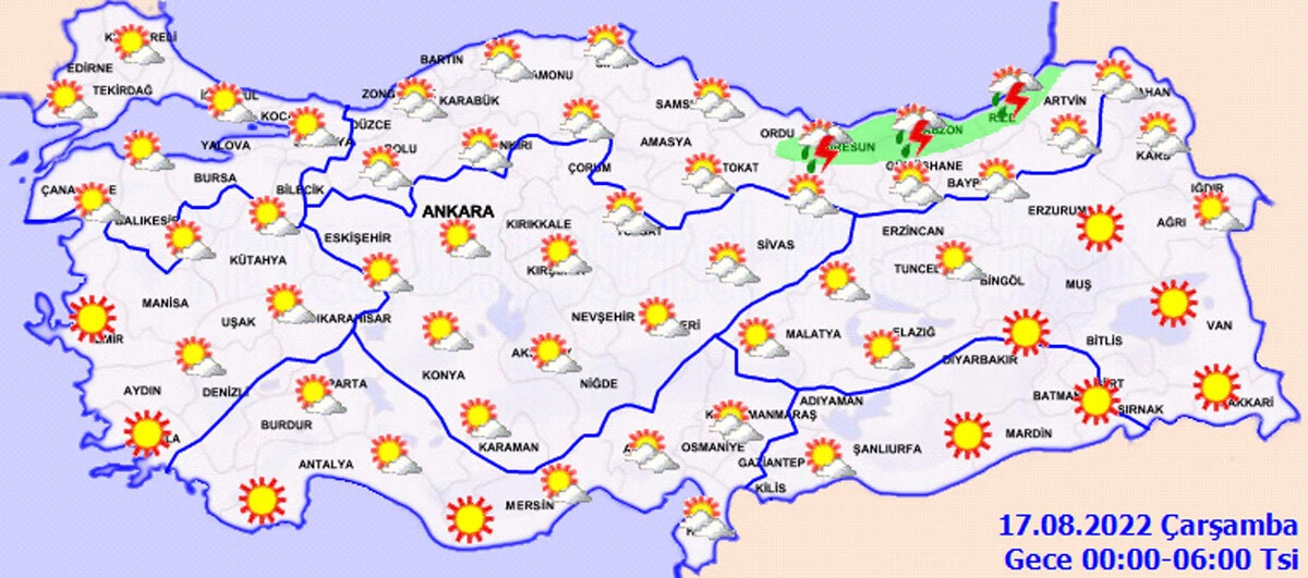 Son dakika! Meteoroloji uyardı: Gök gürültülü sağanak geliyor