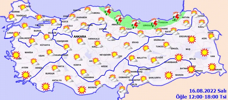 Son dakika! Meteoroloji uyardı: Gök gürültülü sağanak geliyor