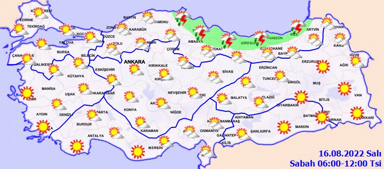 Son dakika! Meteoroloji uyardı: Gök gürültülü sağanak geliyor