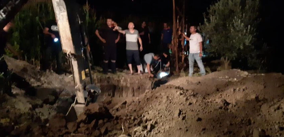 2 yaşındaki çocuk, 3 metrelik kuyuya düştü, ekipler seferber oldu