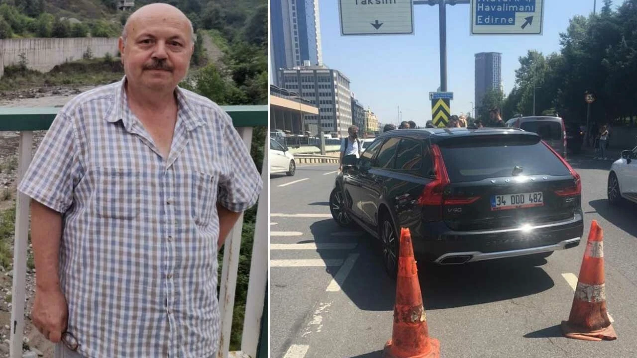 Mustafa Muhammed'in lüks aracı İstanbul'da kazaya karıştı: Yaşlı adama çarptı!