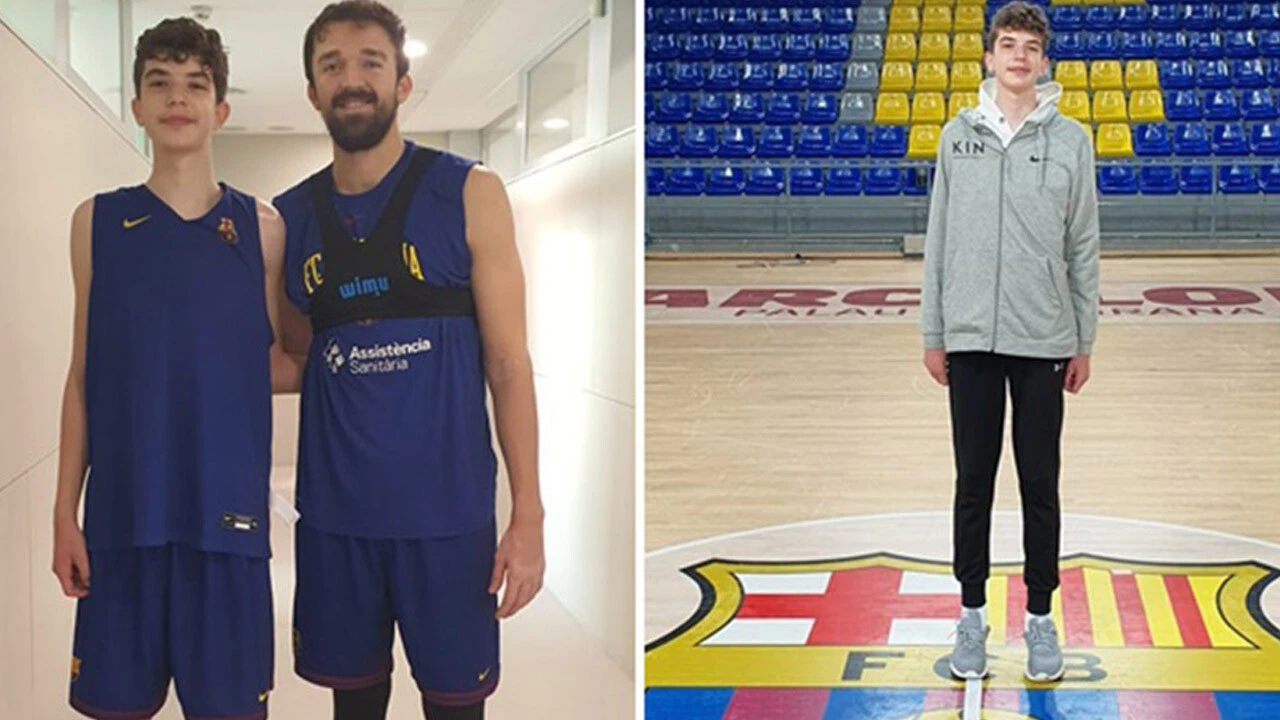 13 yaşında Barcelona'ya transfer oldu