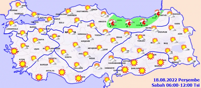 Meteoroloji bölge bölge uyarı! Yağışlar bitti sıcaklar başladı: Doğu, Ege ve Marmara’da yüksek olacak