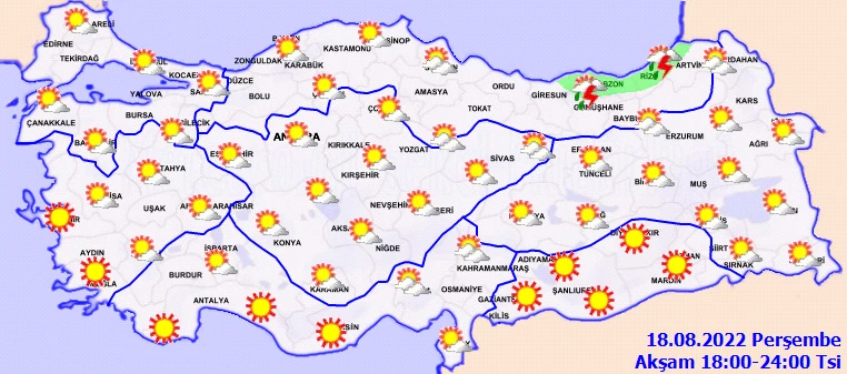 Meteoroloji bölge bölge uyarı! Yağışlar bitti sıcaklar başladı: Doğu, Ege ve Marmara’da yüksek olacak