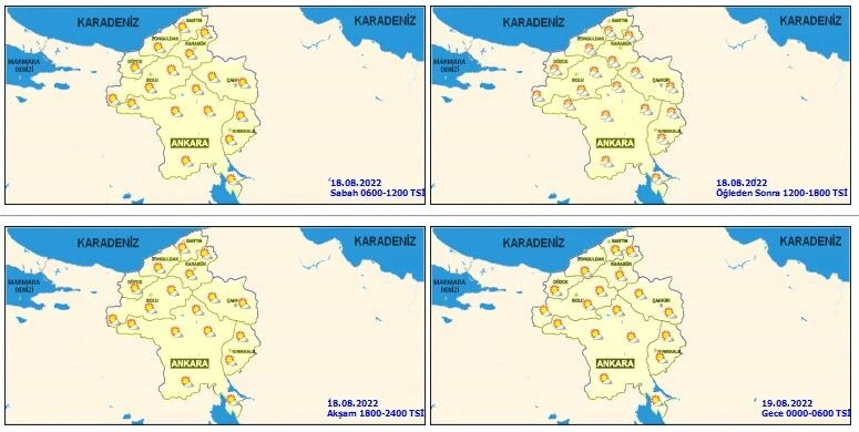 Meteoroloji bölge bölge uyarı! Yağışlar bitti sıcaklar başladı: Doğu, Ege ve Marmara’da yüksek olacak
