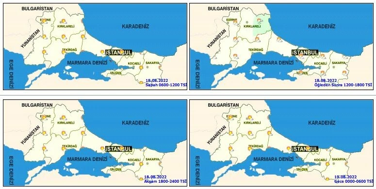 Meteoroloji bölge bölge uyarı! Yağışlar bitti sıcaklar başladı: Doğu, Ege ve Marmara’da yüksek olacak