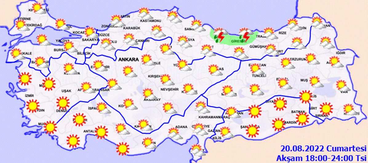 Son dakika! Meteoroloji saat vererek uyardı: Kuvvetli geliyor, dikkatli olun