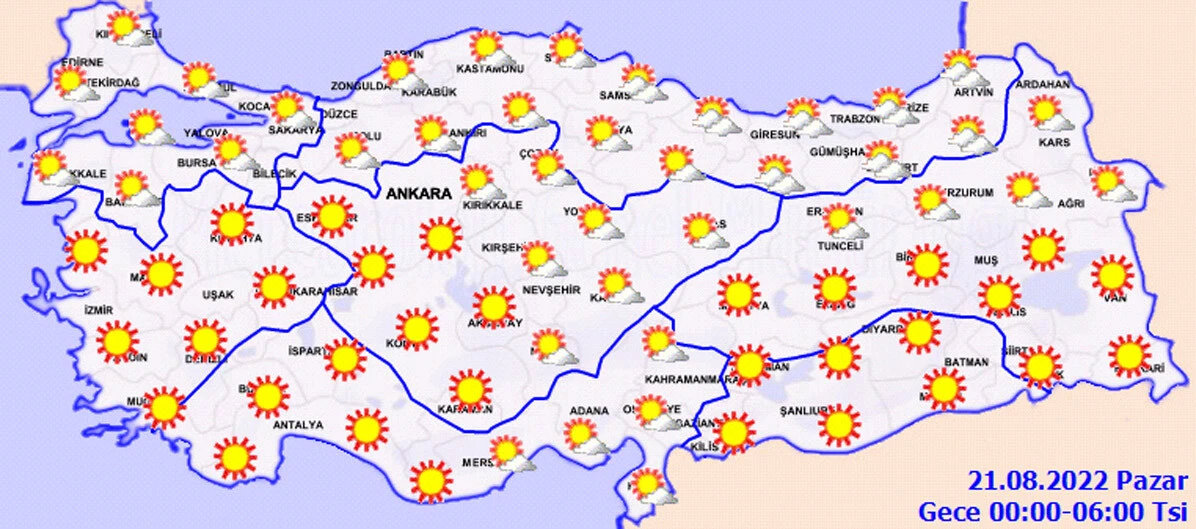 Son dakika! Meteoroloji saat vererek uyardı: Kuvvetli geliyor, dikkatli olun
