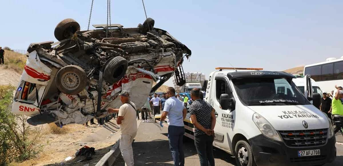 Son dakika! Gaziantep'te feci kaza: 15 ölü, 31 yaralı