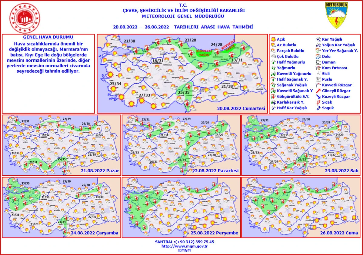 Son dakika! Meteoroloji saat vererek uyardı: Kuvvetli geliyor, dikkatli olun