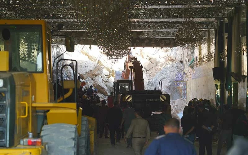 Irak'ta türbede göçük faciası: 4 kişi hayatını kaybetti