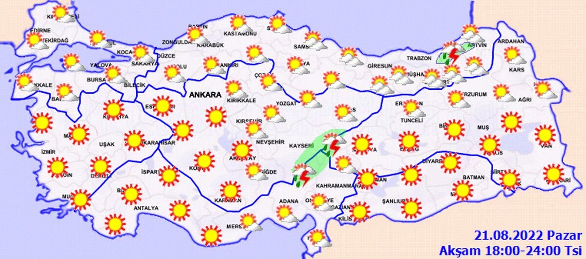 Son dakika: Meteoroloji'den kritik uyarı: Gök gürültülü sağanak geliyor