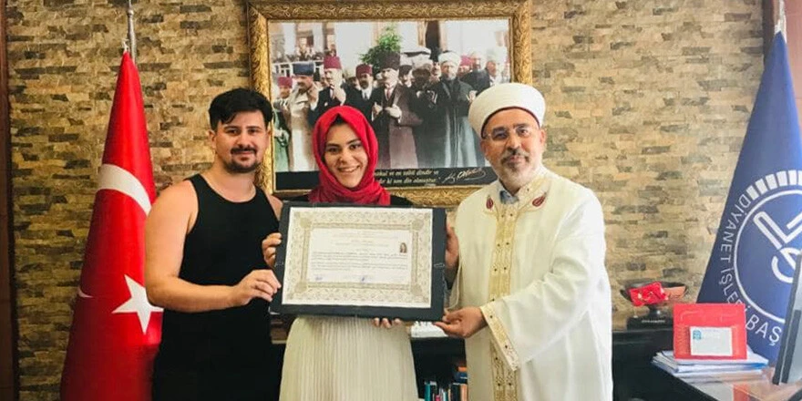 Yunan vatandaşı Müslüman oldu