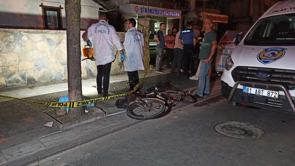 Bisiklet sürerken yediği yemek öldürdü