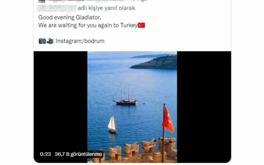 Russel Crowe, hayranlarına ‘Türkiye’ye gidin’ çağrısı yaptı: Ne kadar da büyüleyici bir ülke