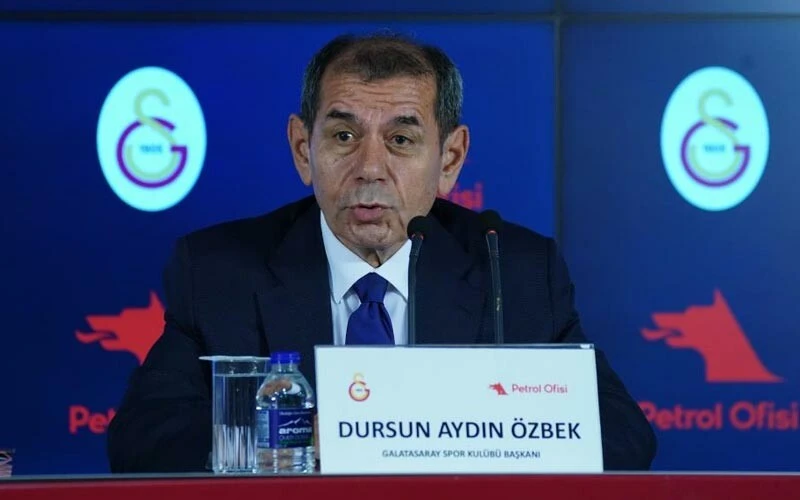 Galatasaray Başkanı Dursun Özbek'ten transfer müjdesi