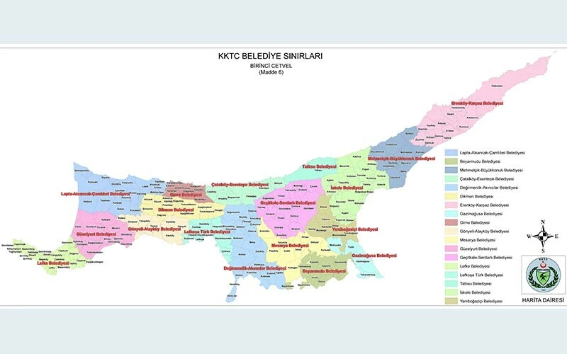 KKTC'de yeni dönem: Sınırlar yeniden çizildi, belediye sayısı düşürüldü