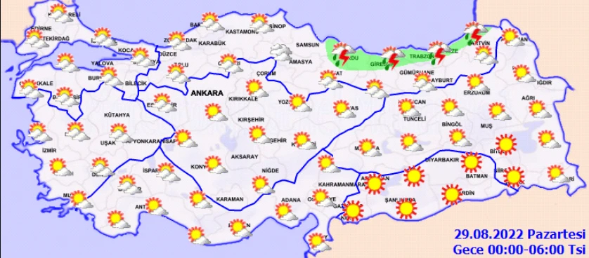 Meteoroloji'den birçok ile şiddetli sağanak uyarısı: Sel ve su baskınlarına dikkat! (28 Ağustos hava durumu)
