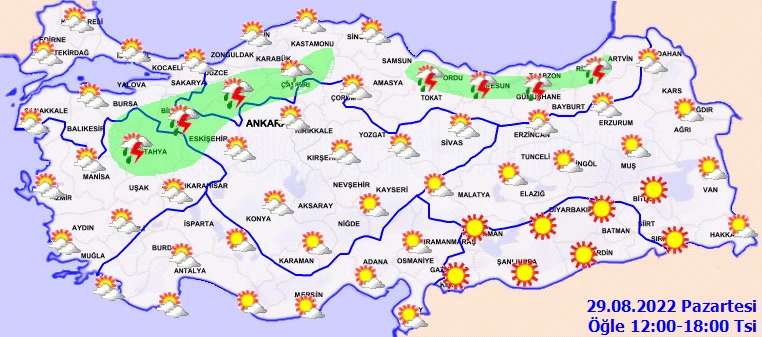 Yeni hafta bol yağışlı geçecek: Meteoroloji'den iki ile gök gürültülü sağanak uyarısı!