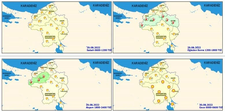 Yeni hafta bol yağışlı geçecek: Meteoroloji'den iki ile gök gürültülü sağanak uyarısı!