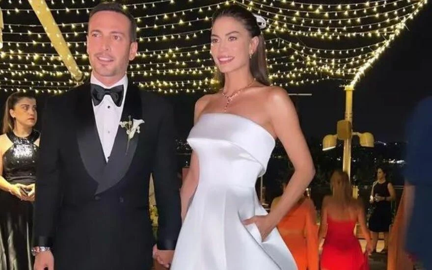 Demet Özdemir ile Oğuzhan Koç evlendi: Murat Boz ve İbrahim Büyükak’ın dansları düğüne damga vurdu