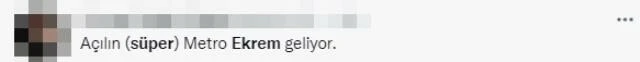 İmamoğlu’nun metroya verdiği reklam gündem oldu! Sosyal medya ikiye bölündü