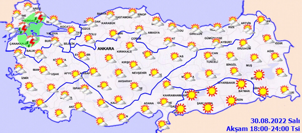 Son dakika: Meteoroloji'den kritik uyarı: Gök gürültülü yağış geliyor