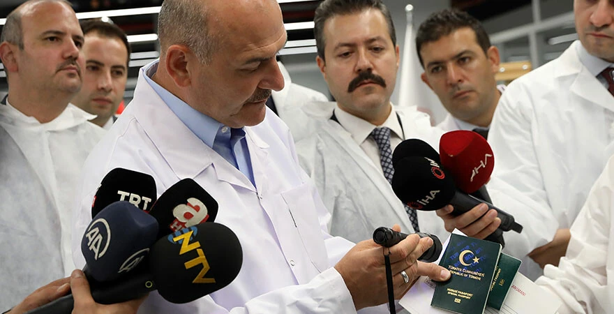 Türkiye’nin yeni nesil yerli ve milli pasaportunun basımı başladı!