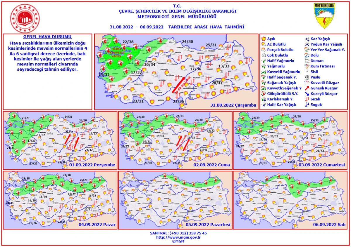 Son dakika! Meteoroloji saat vererek uyardı: Kuvvetli sağanak geliyor, dikkatli olun