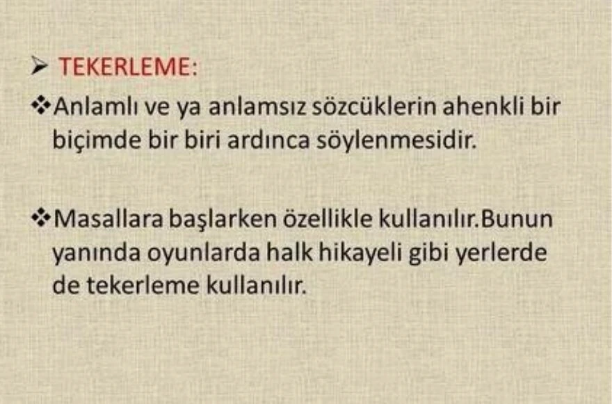 Uzun tekerlemeler, diksiyon tekerlemeleri! Dünyanın en zor tekerlemesi nedir?