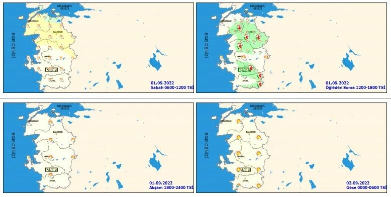 Son dakika! Meteoroloji'den bölge bölge uyarı! Sağanak yağış var