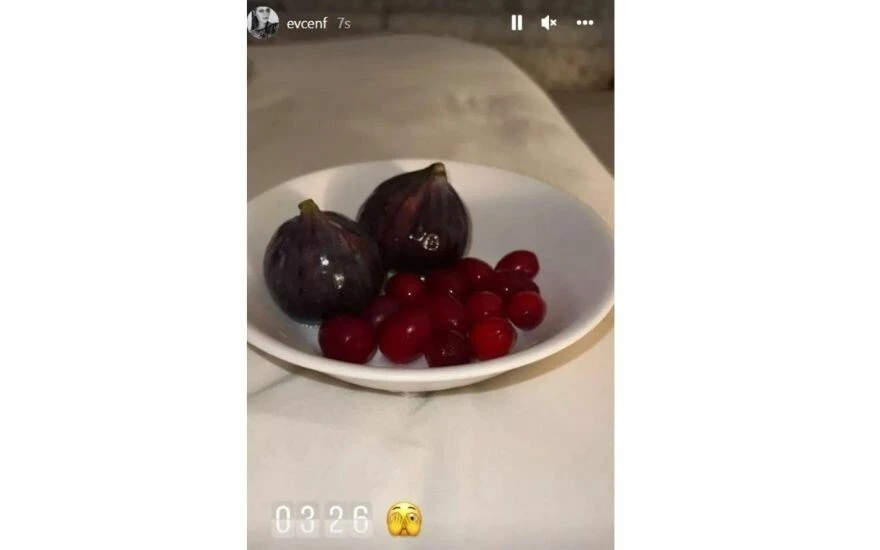 Fahriye Evcen gecenin 3’ünde aşerdiği tabağı paylaştı!