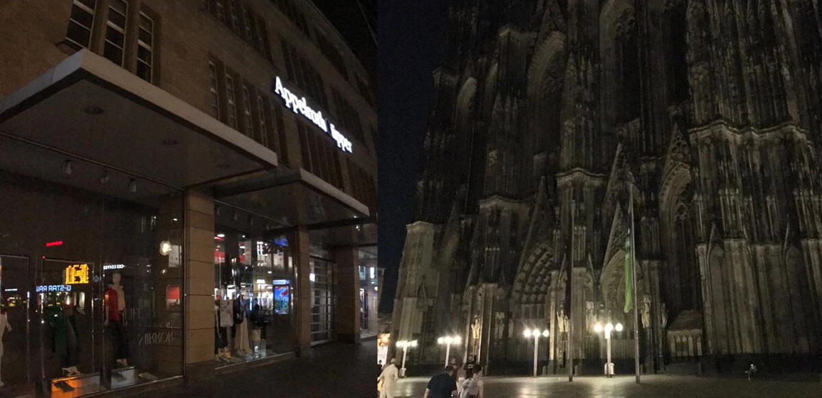 Almanya ışıkları kapattı: Enerji tasarrufu tedbirleri başladı: Sokaklar karanlığa büründü