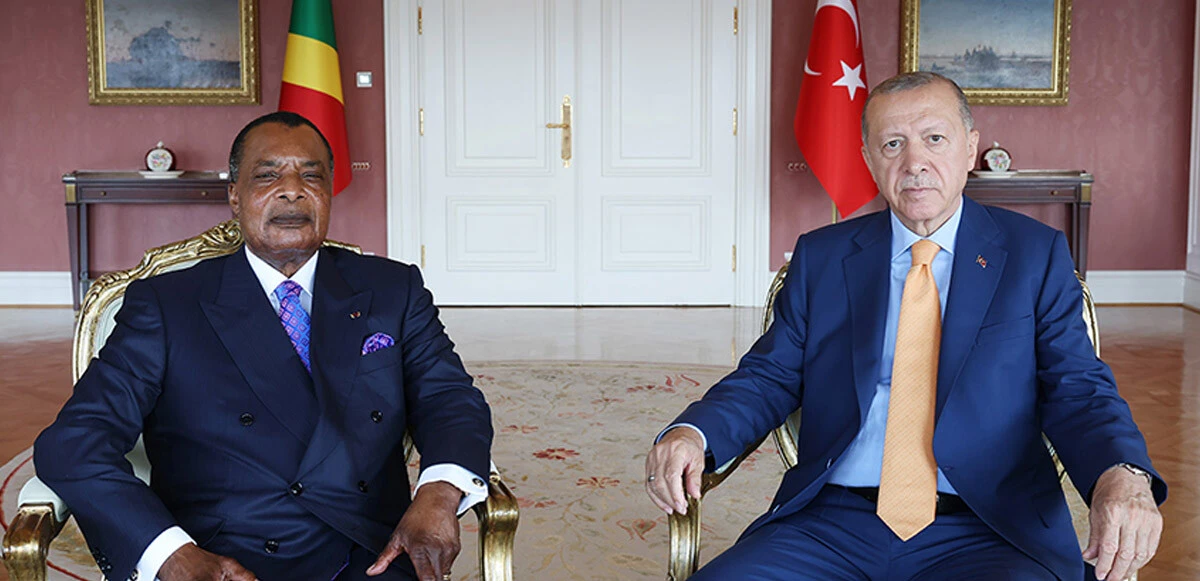 Son dakika! Cumhurbaşkanı Erdoğan, Kongo Cumhuriyeti Cumhurbaşkanı ile görüştü