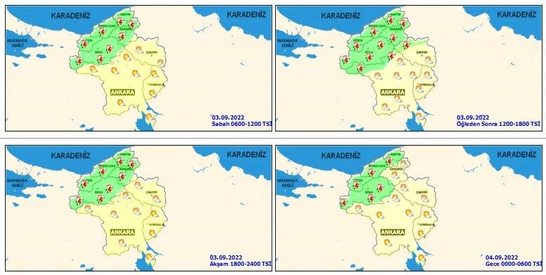 Son dakika! Hafta sonu yağışlı geçecek: Meteoroloji'den 3 bölgeye sağanak uyarısı