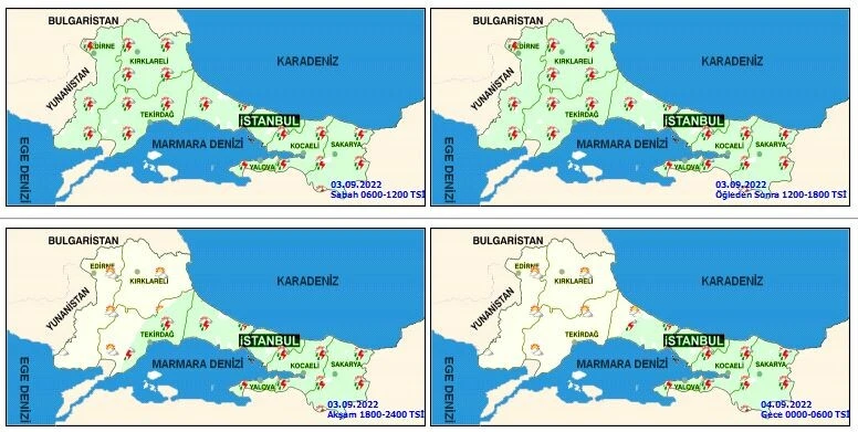 Son dakika! Hafta sonu yağışlı geçecek: Meteoroloji'den 3 bölgeye sağanak uyarısı