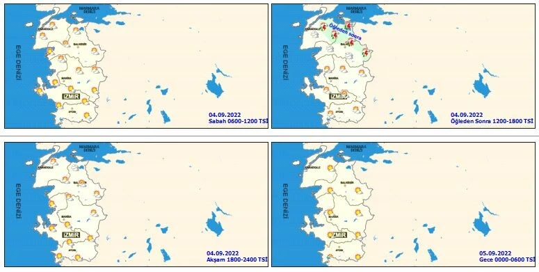 Son dakika! Meteoroloji'den sarı ve turuncu kodlu uyarı: Kuvvetli ve şiddetli yağışa dikkat