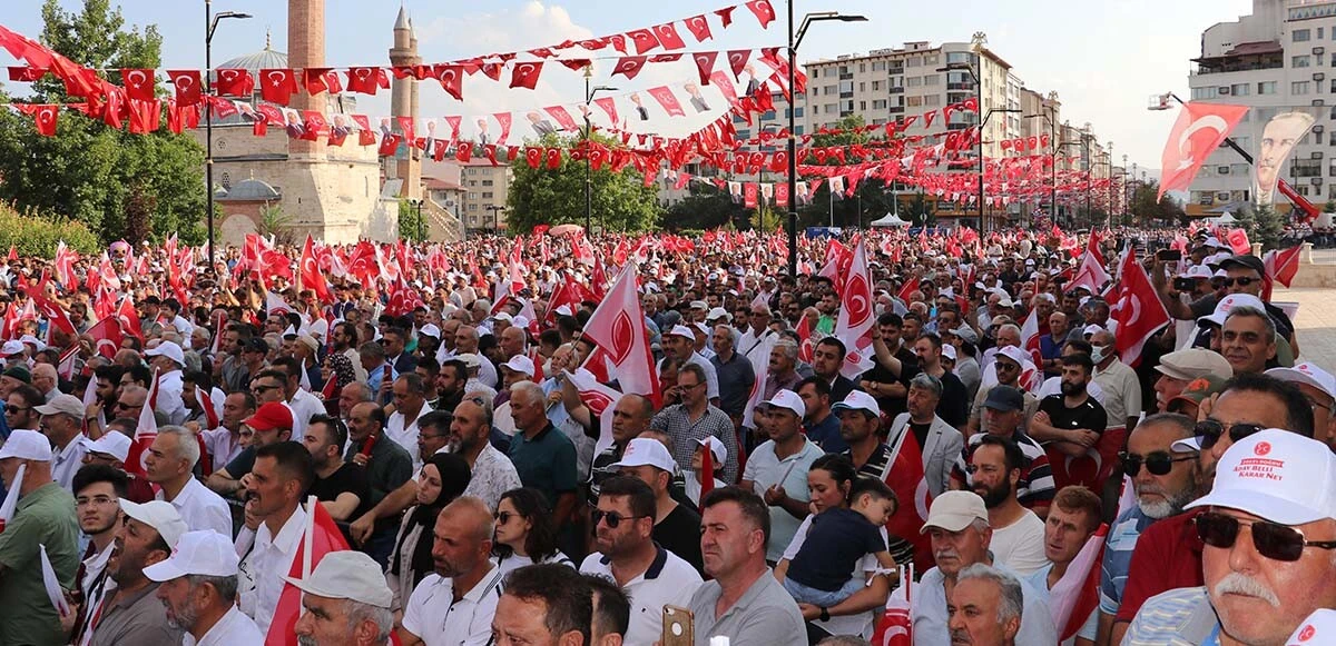 MHP seçim mitinglerine start verdi! Devlet Bahçeli: 2023 yılında adayımız belli kararımız nettir