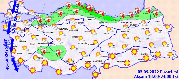 Son dakika! Sıcaklıklarda büyük düşüş! Meteoroloji'den sağanak ve fırtına uyarısı: Şiddetli ve kuvvetli geliyor