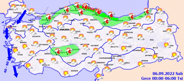 Son dakika! Sıcaklıklarda büyük düşüş! Meteoroloji'den sağanak ve fırtına uyarısı: Şiddetli ve kuvvetli geliyor